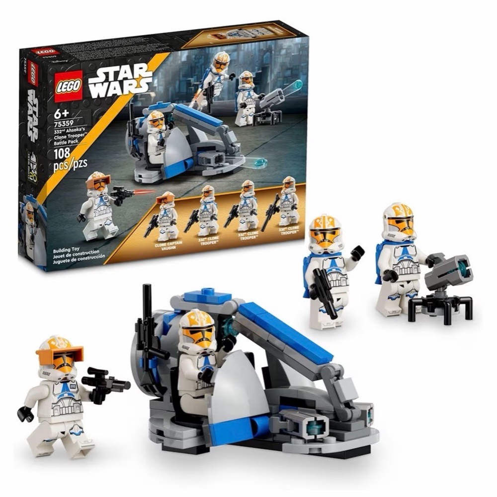 LEGO Star Wars 332nd Ahsoka’s Clone Trooper Battle Pack